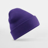 Czapka zimowa beanie - B45:Purple, 100% akryl, One Size